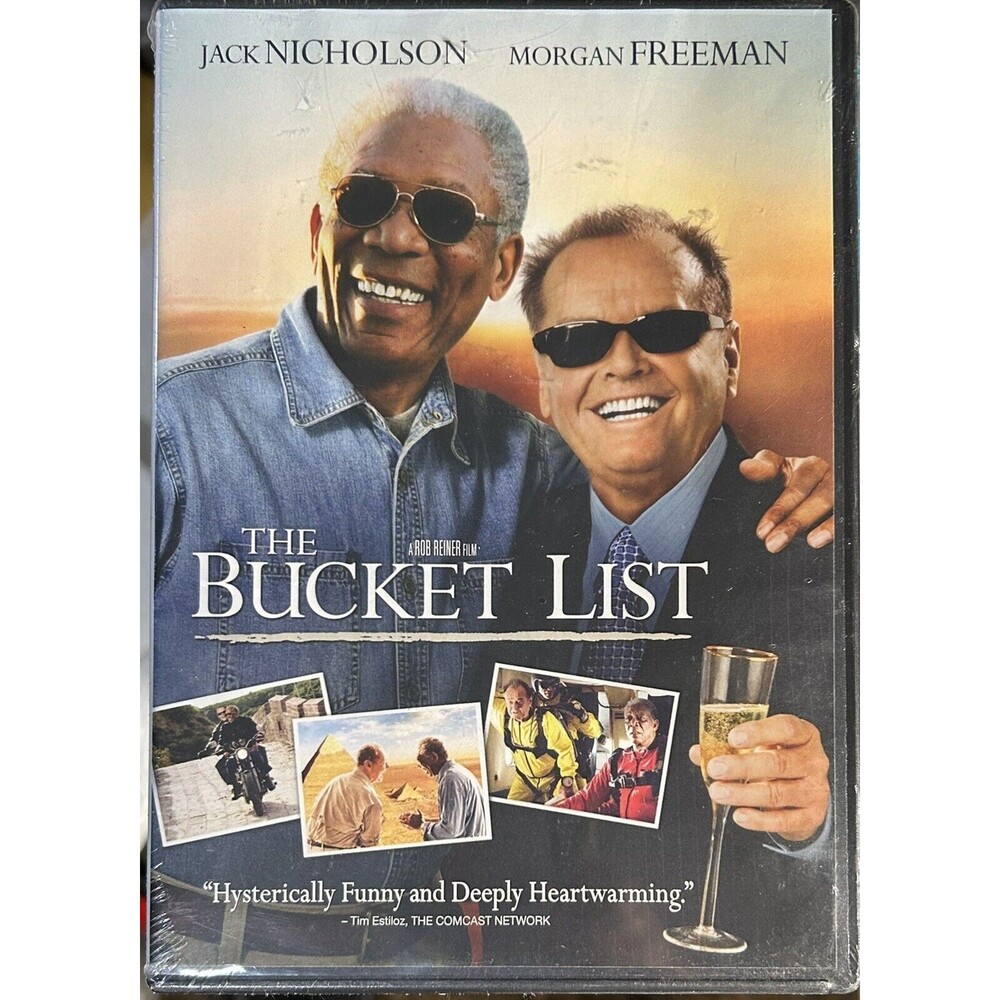 The Bucket List DVD -Jack Nicholson Morgan Freeman  New Sealed